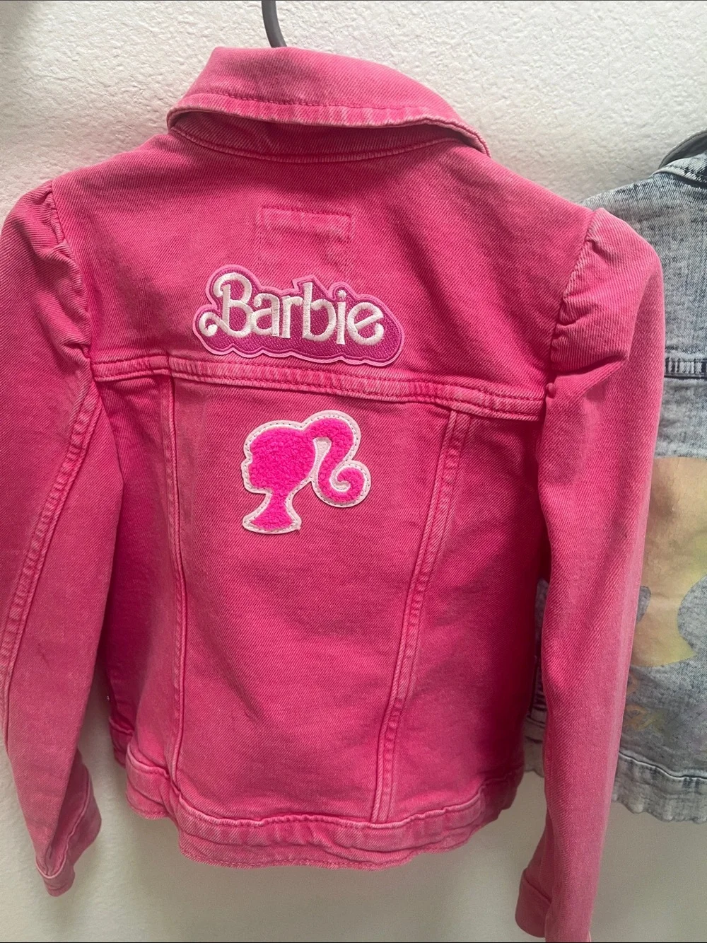 Barbie Denim Jacket & Pink Studded Gap Barbie Jacket